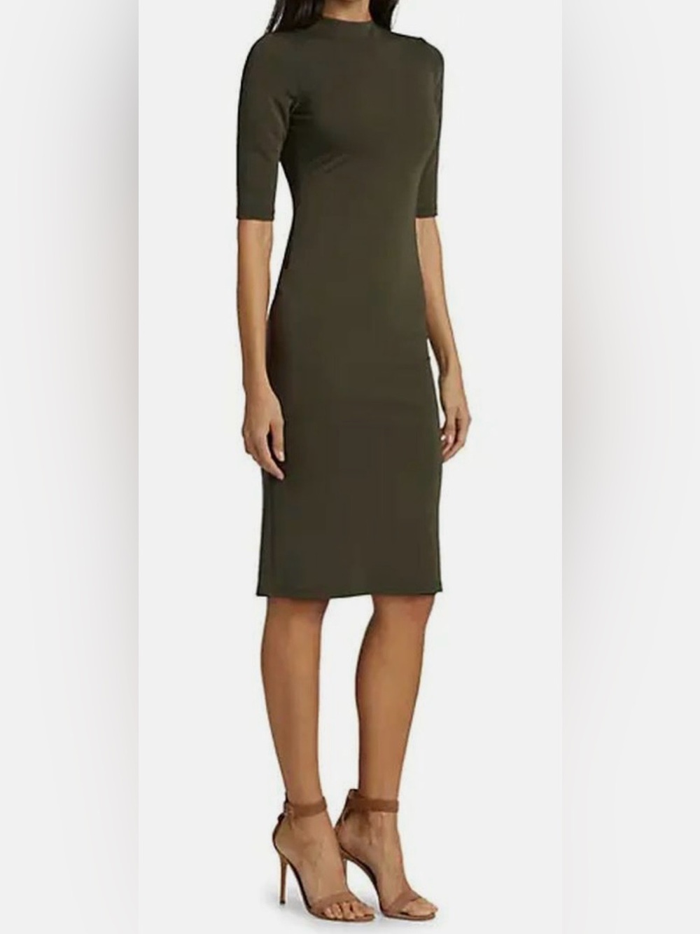 Alice + Olivia Delora Knit Bodycon Midi Dress